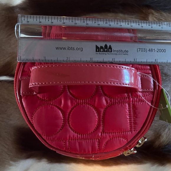 Kate Spade Red Cara Jewlery-Makeup Travel Case W/ 7 Compartments & Handle -- NWT - Picture 6 of 13